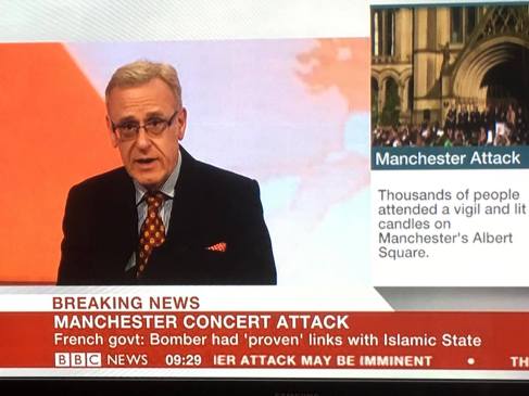 Me on BBC Manchester attack